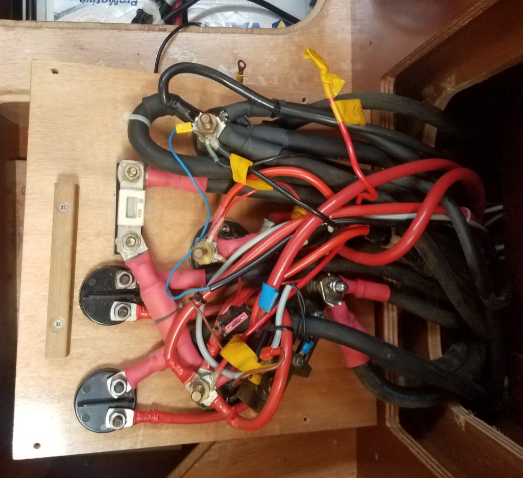 Hauptschalter Vorher